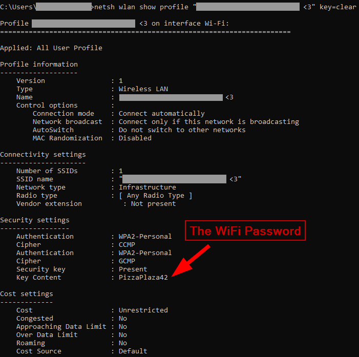 Reveal WiFi Passwords Image